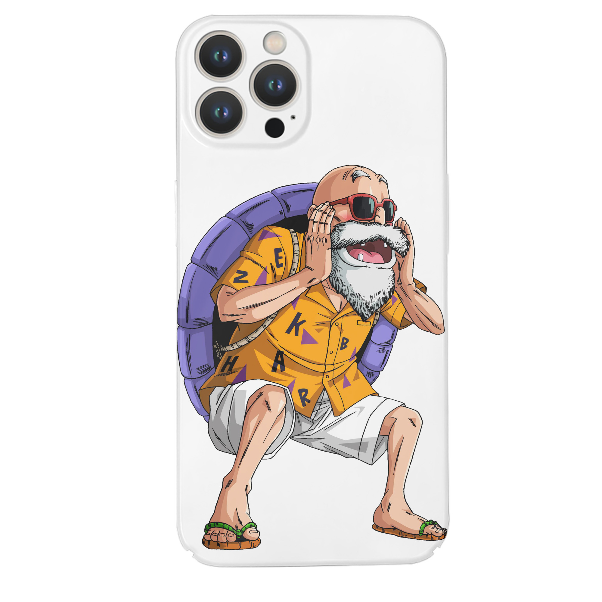 （画像用） ドラゴンボール 亀仙人（かめせんにん） DRAGON BALL Master Roshi Kame Sennin 【iPhone 14シリーズ対応】ハードケース